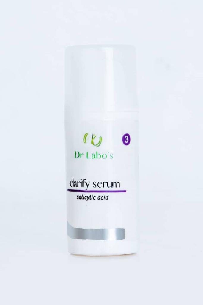 Small bottle of Clarify Serum