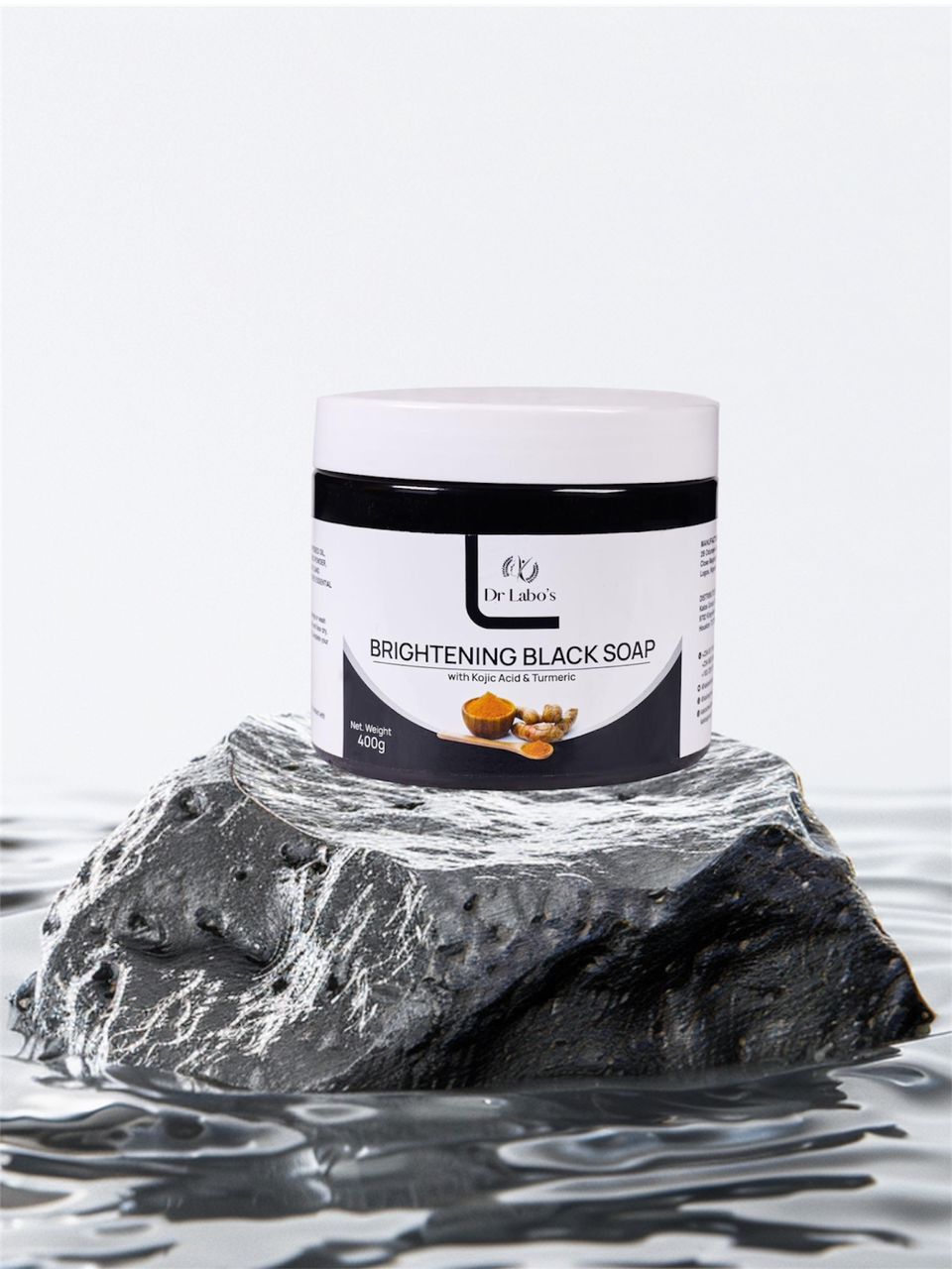 Dr. Labo's Brightening Black Soap (14 oz)