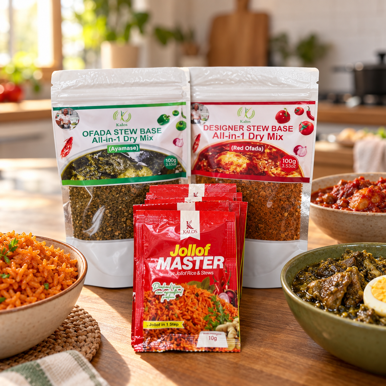 Kalos Jollof & Stew Collection