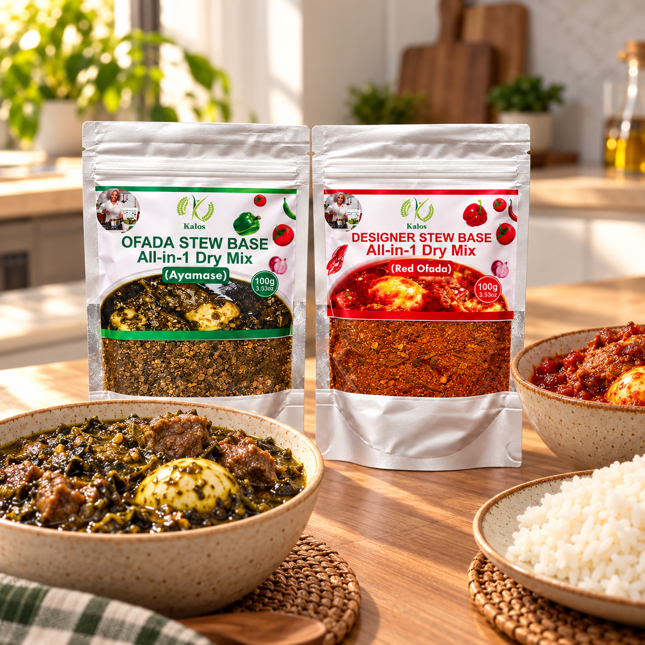Ofada Stew Base+Designer Stew Base Bundle