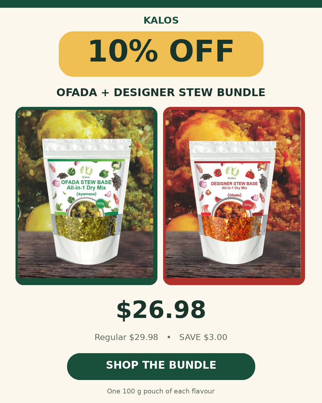 Ofada Stew Base+Designer Stew Base Bundle