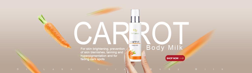 Carrot Body Milk