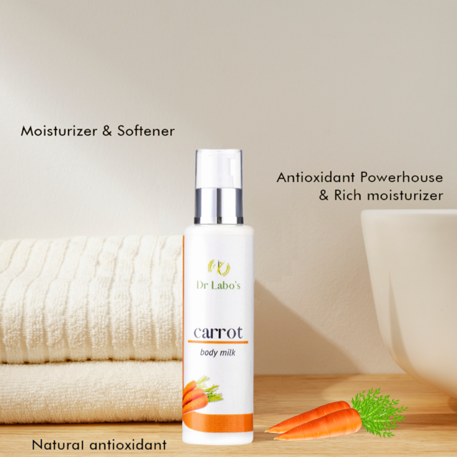 Carrot Body Milk